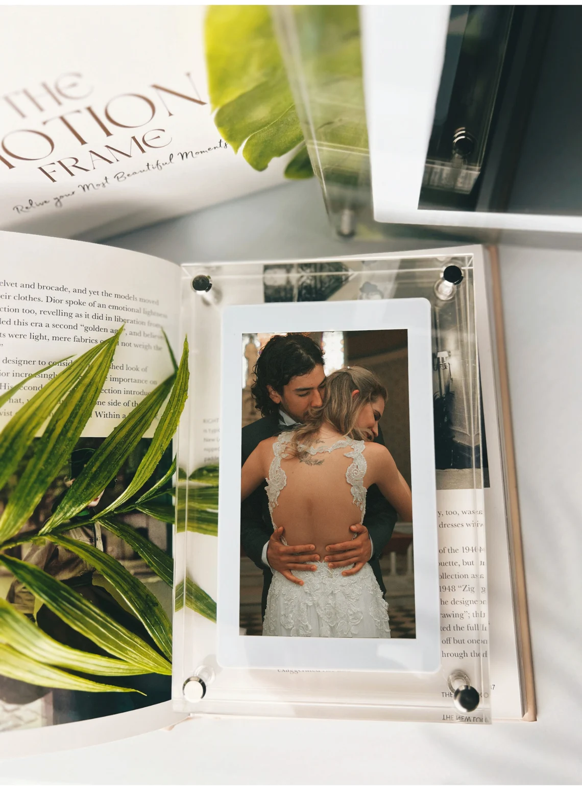 Digitaler Bildanzeigerahmen für Erinnerungen